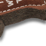 Green & Wilds Barking Up The Wrong Tree Eco Dog Toy – durable, natural jute and suede pet-safe toy for eco-conscious dog owners.