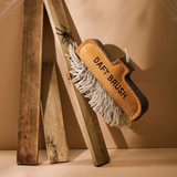 Green & Wilds Daft Brush Eco Dog Toy - Sustainable Jute & Suede Toy for Dogs