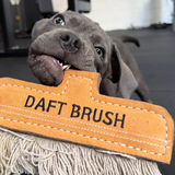 Green & Wilds Daft Brush Eco Dog Toy - Sustainable Jute & Suede Toy for Dogs