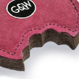 Green & Wilds Don’t Bite Off More Than You Can Chew Eco Dog Toy – durable natural jute and suede dog toy for safe, interactive play.