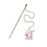 Green & Wilds Piggie Sue Teaser Toy With Catnip Eco Cat Toy