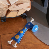 Smorg From The Green Planet eco-friendly dog toy made from suede and natural jute fibre, perfect for safe, sustainable play.