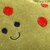 Splodge eco-friendly dog toy made from soft suede and natural jute fibre, with sturdy jute rope legs for interactive play.