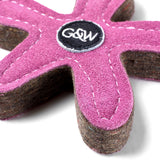 Green & Wilds Stanley The Starfish Eco Dog Toy made from natural jute and suede – durable, safe, and sustainable.