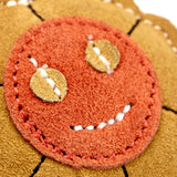Green & Wilds Sylvia The Sunflower Eco Dog & Cat Toy made from natural jute and suede – sustainable, durable, and pet-safe.