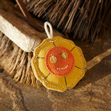Green & Wilds Sylvia The Sunflower Eco Dog & Cat Toy made from natural jute and suede – sustainable, durable, and pet-safe.
