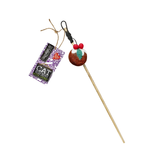 Green & Wilds Figgy Teaser Toy With Catnip Eco Cat Toy