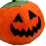 Green & Wilds Halloween Patch the Pumpkin Eco Dog Toy