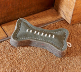 Green & Wilds Green Bone Eco Dog Toy - Sustainable Jute & Suede Toy for Dogs