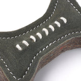 Green & Wilds Green Bone Eco Dog Toy - Sustainable Jute & Suede Toy for Dogs