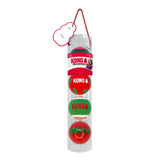 KONG Holiday Occasions Balls 4 Pack