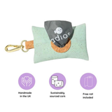 Adios Handmade Cork Poo Bag Dispenser