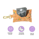 Adios Handmade Cork Poo Bag Dispenser
