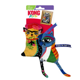 KONG Artz Kahlo Picasso 2 Pack - Plush Catnip Infused Toys for Cats