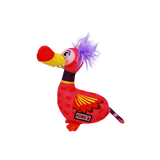 KONG Ballistic Vibez Birds (Assorted Colours) - Durable, Squeaky Toy for Dogs