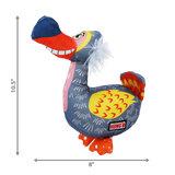 KONG Ballistic Vibez Birds (Assorted Colours) - Durable, Squeaky Toy for Dogs