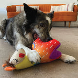 KONG Ballistic Vibez Llamas (Assorted Colours) - Durable, Squeaky Toy for Dogs