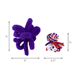 KONG Cat Active Rope Red & Purple 2 Pack