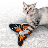 KONG Cat Crackles Toy Flutterz - Plush Catnip Infused Toy for Cats