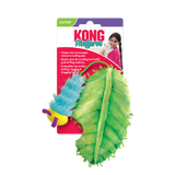 KONG Cat Flingaroo Caterpillar - Plush Catnip Infused Toy for Cats