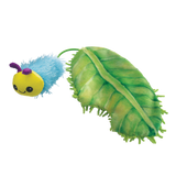 KONG Cat Flingaroo Caterpillar - Plush Catnip Infused Toy for Cats