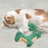 KONG Cat Luvs Lizard - Oversized Toy with Catnip & Crinkle for Cats