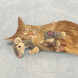 KONG Cat Luvs Mouse - Oversized Toy with Catnip & Crinkle for Cats