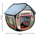 KONG Cat Play Spaces Bungalow - Pop Up Play House for Cats