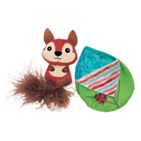 KONG Cat Pull A Partz Tuck - Crinkle Sounds Catnip Toy for Cats