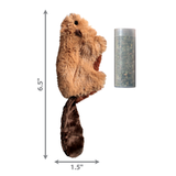 KONG Cat Refillable Catnip Beaver