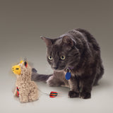 KONG Cat Softies Buzzy Llama - Plush, Spinning, Catnip Toy for Cats