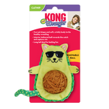 KONG Cat Wrangler AvoCATo - Plush Catnip Infused Toy for Cats