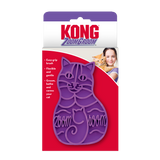 KONG Cat ZoomGroom Rubber Grooming Brush for Cats