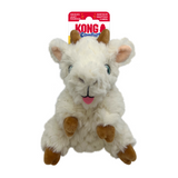 KONG Comfort Tykes Goat - Removable Grunter Plush Toy for Dogs