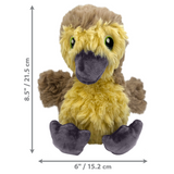KONG Comfort Tykes Gosling - Removable Grunter Plush Toy for Dogs