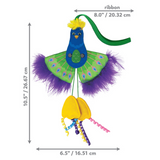 KONG Connects Peacock - Catnip Infused Feather Toy for Cats
