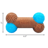 KONG CoreStrength Bamboo Bone Dog Chew Toy | Durable & Dental Care Toy Dimensions