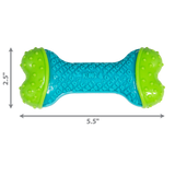 KONG CoreStrength Bone – Tough Chew Toy with Textured Surface for Dogs Small //Medium Measurements
