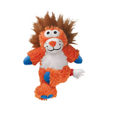 KONG Cross Knots Lion – Tough Plush Dog Toy with Rope & Squeaker