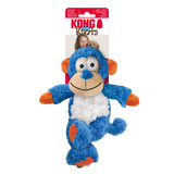 KONG Cross Knots Monkey – Tough Plush Dog Toy with Rope & Squeaker Packaging