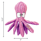 KONG Cuteseas Octopus - Squeak and Crinkle Plush Toy for Dogs