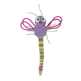 KONG Flingaroo Dragonfly (Assorted Colours) - Plush Catnip Infused Toy for Cats