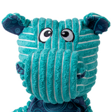 KONG Floppy Knots Hippo Jumbo XL - Durable Plush Cuddle Toy for Dogs