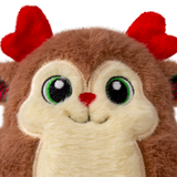 KONG Holiday Snuzzles Red Nosed Reindeer