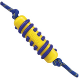 KONG Jaxx Brights Stick with Rope (Assorted Colours) – Durable Tug & Fetch for Dogs