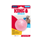KONG Puppy Ball With Hole (Assorted Colours) - Durable, Bouncy Ball for Puppies