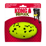 KONG Reflex Football - Ultra Durable, Bouncy, Floating Ball for Dogs