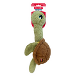 KONG ScrufKONG Scruffs Turtle - Squeaky, Fun Plush Toy for Dogsfs Turtle
