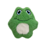 KONG Snuzzles Mini Frog Plush Squeaky Toy for Small Dogs