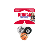 KONG Sport Balls 3 Pack - Durable Bouncy Balls for Dogs